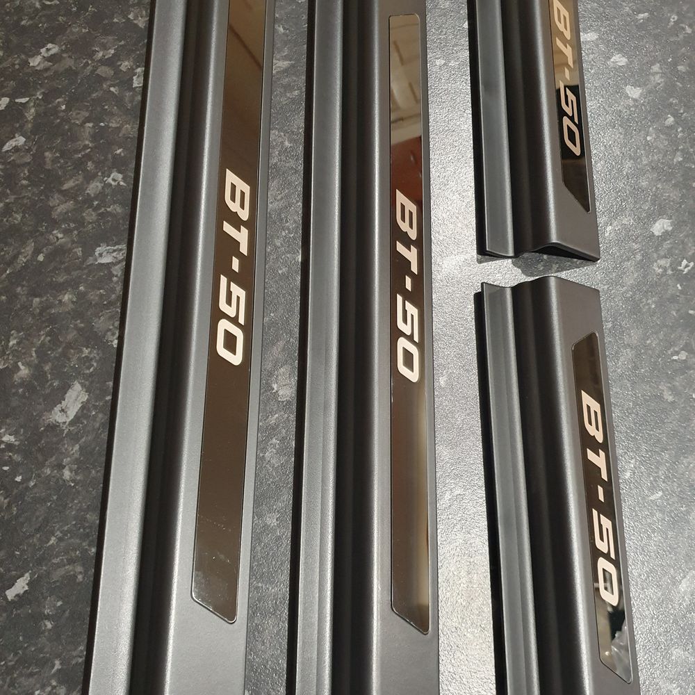 MAZDA BT-50 Premium Door Sill Scuff Plate Set suit 2021-2026