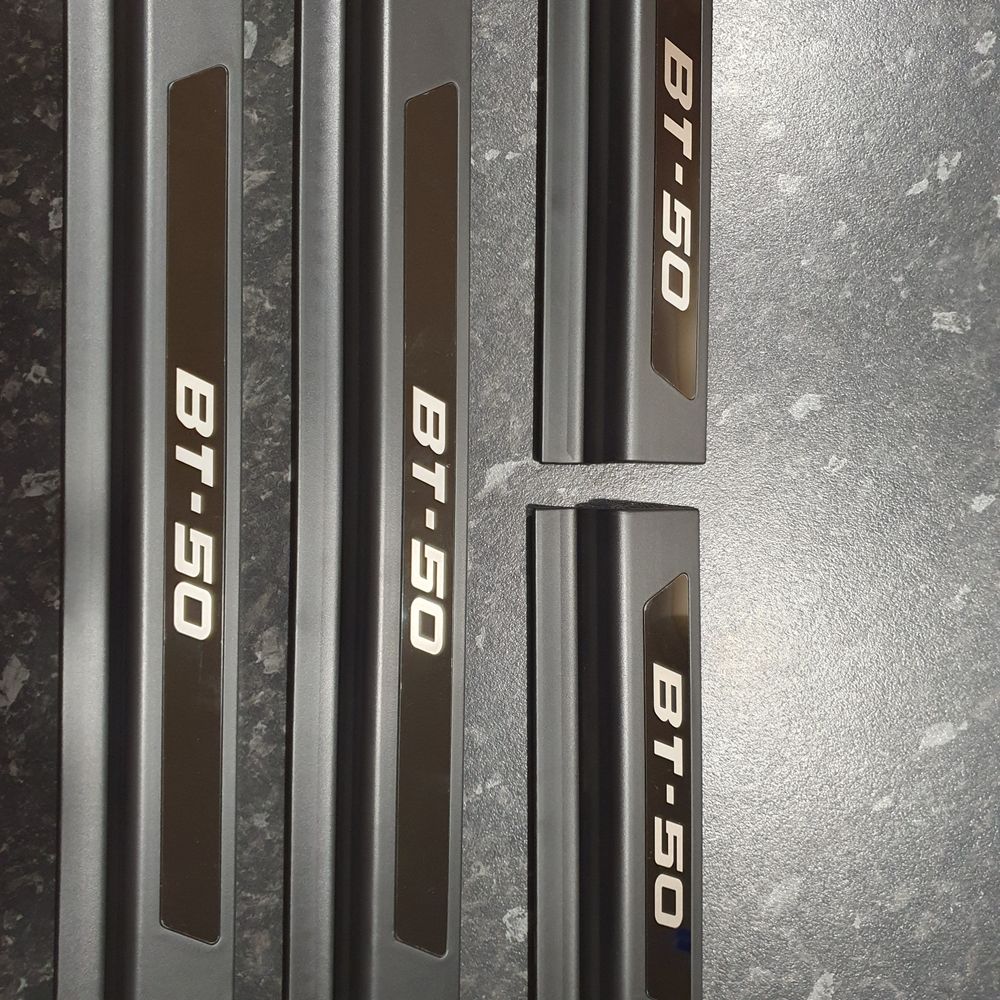 MAZDA BT-50 Premium Door Sill Scuff Plate Set suit 2021-2026