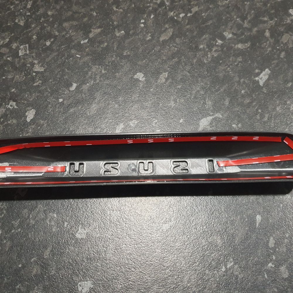 CABIN ROOF BRAKE LIGHT COVER to suit 2020-2024 Isuzu D-Max