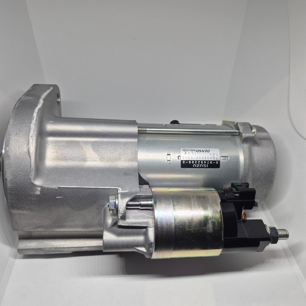 Starter Motor - (4JJ3 3.0L Diesel Motor) Isuzu D-MAX, MU-X,  Mazda BT-50