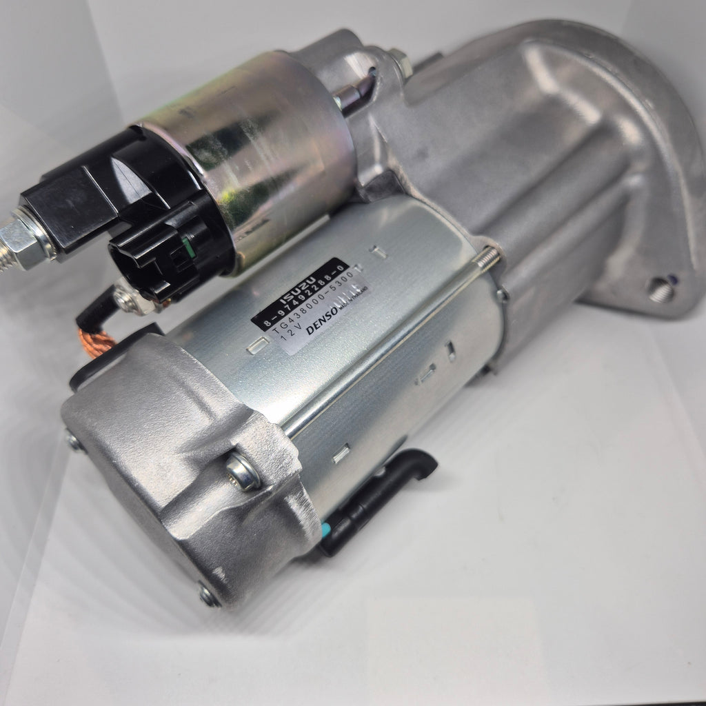 Starter Motor - (4JJ3 3.0L Diesel Motor) Isuzu D-MAX, MU-X,  Mazda BT-50