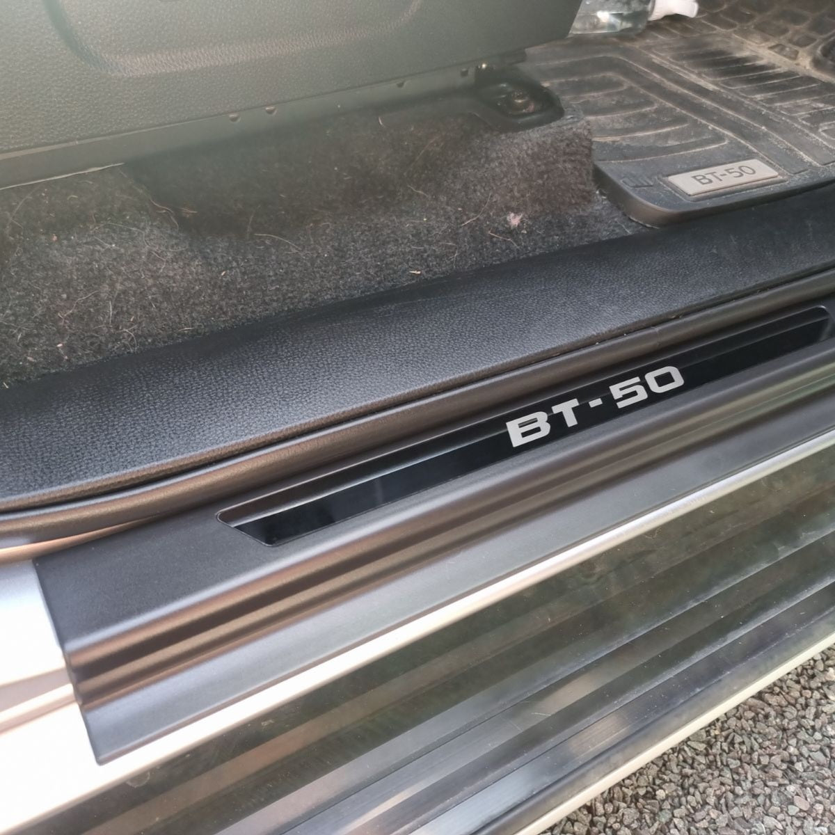 MAZDA BT-50 Premium Door Sill Scuff Plate Set suit 2021-2026