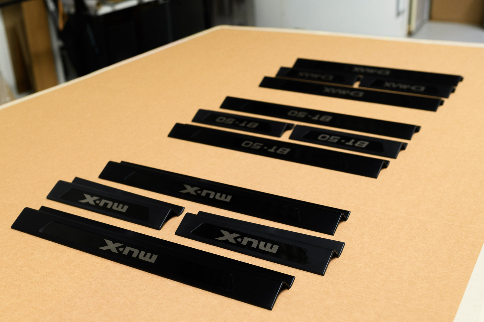ISUZU Mu-X Premium Door Sill Scuff Plates Suit 10/2021-2026