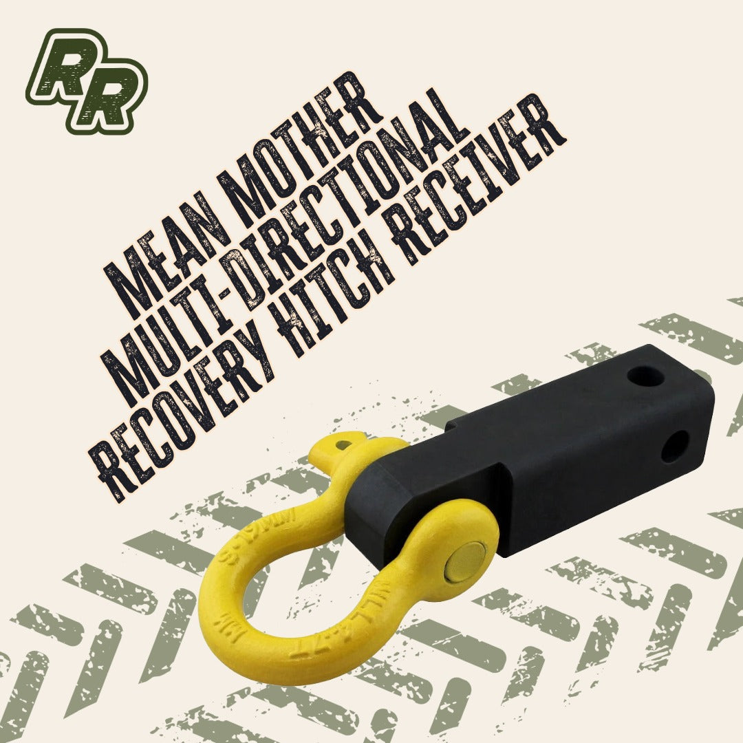 MEAN MOTHER MULTI-DIRECTIONAL RECOVERY HITCH RECEIVER (H)