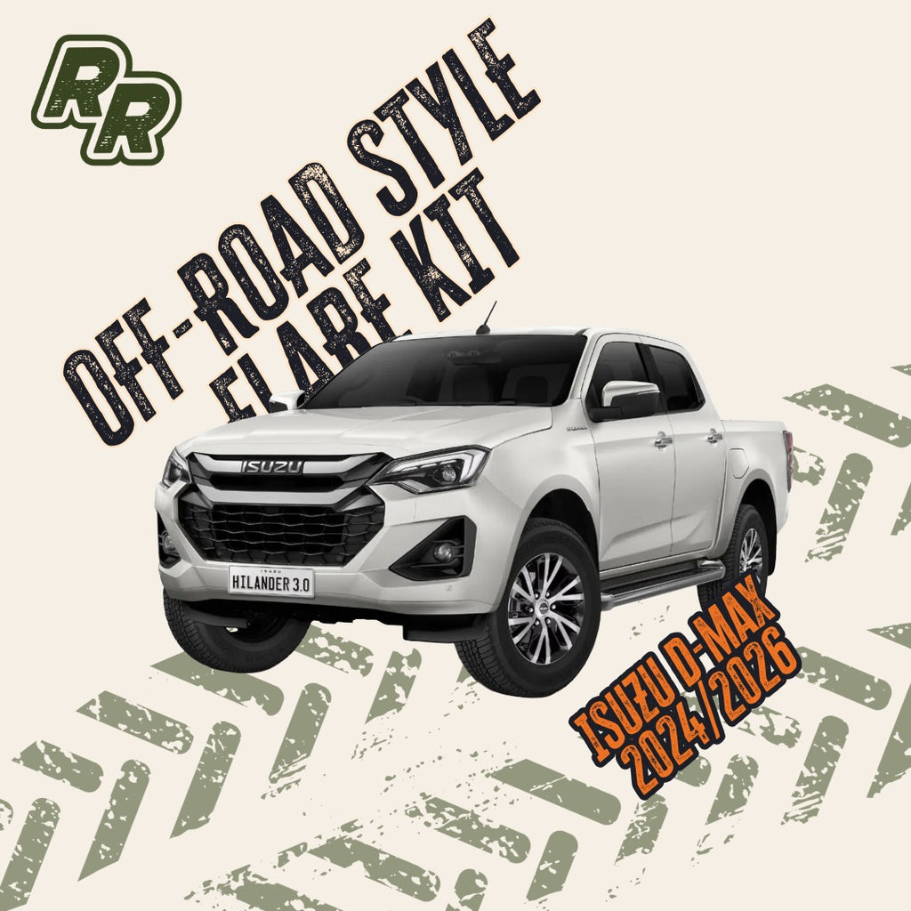 OFF-ROAD STYLE FLARE KIT Suit 2024/2026 Isuzu D-MAX