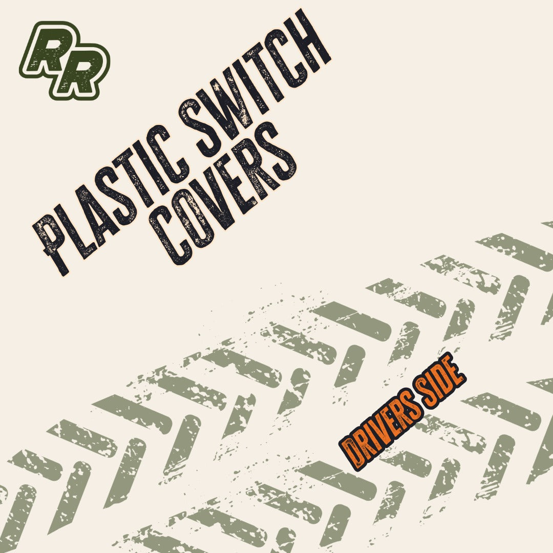 Drivers Side Plastic Switch Covers