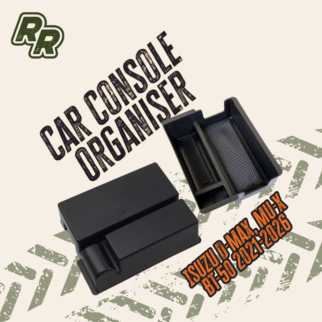 Car Console Organiser Storage Box - Isuzu D-Max MU-X BT-50 2021-2026