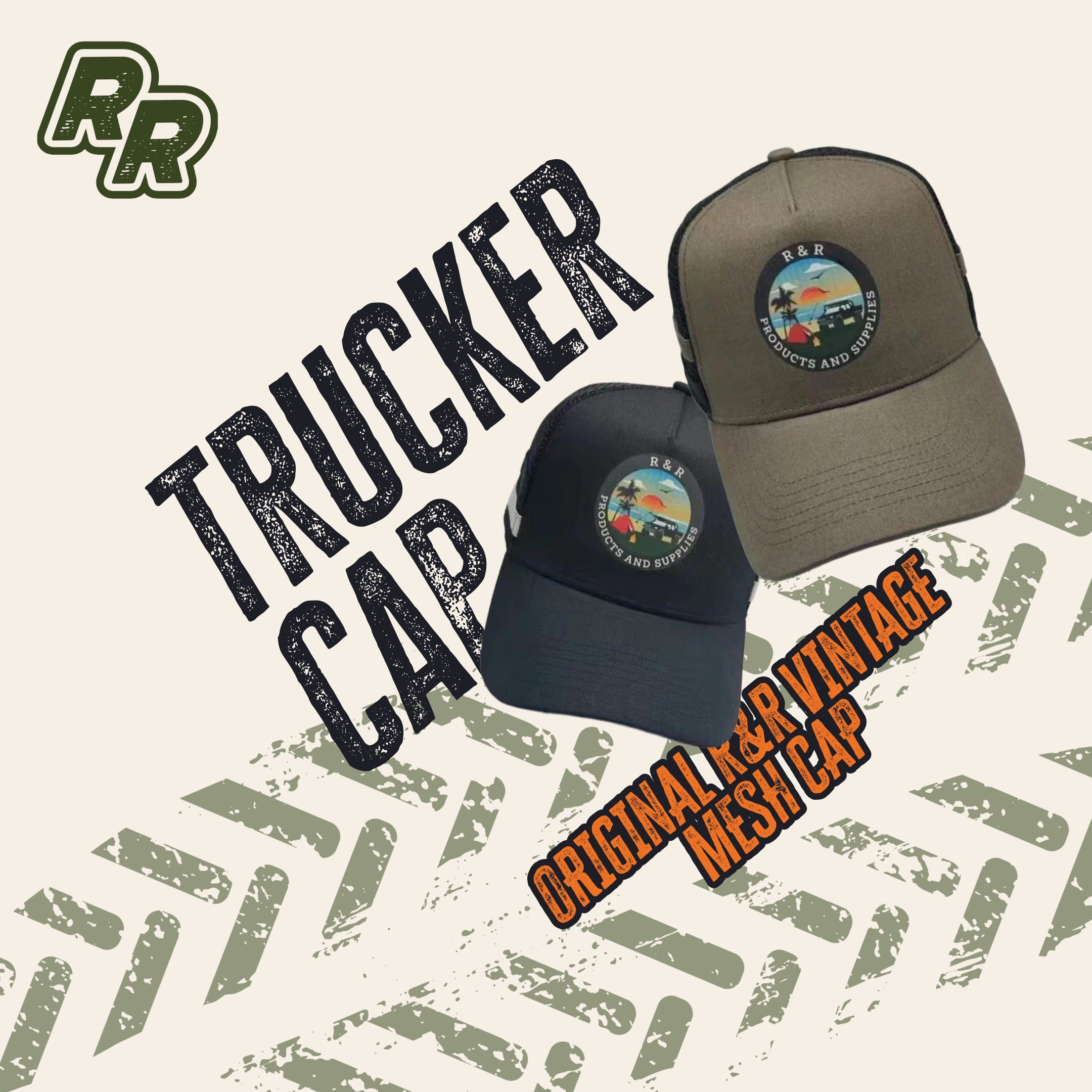 R&R TRUCKER CAP