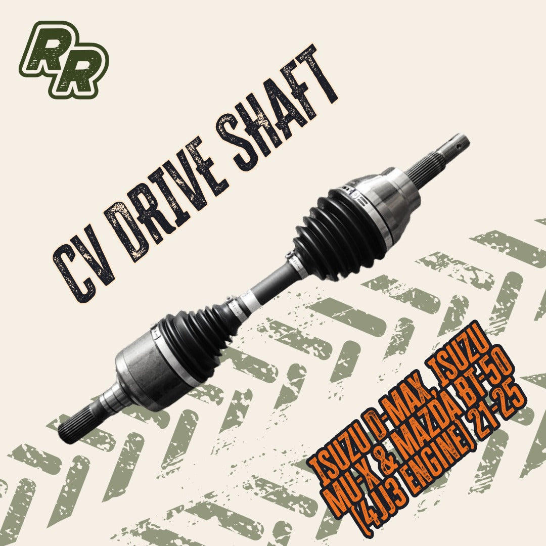 CV DRIVE SHAFT to suit 2021-2025 Isuzu D-Max, Isuzu Mu-X & Mazda BT-50 (4JJ3 engine)