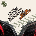 CUSTOM HEADLIGHTS (EX & SX models only) to suit Isuzu D-Max 05/2012-2014
