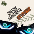 ISUZU D-MAX, LS-M, LS-U, X-TERRAIN - CUSTOM HEADLIGHTS 2020-2023