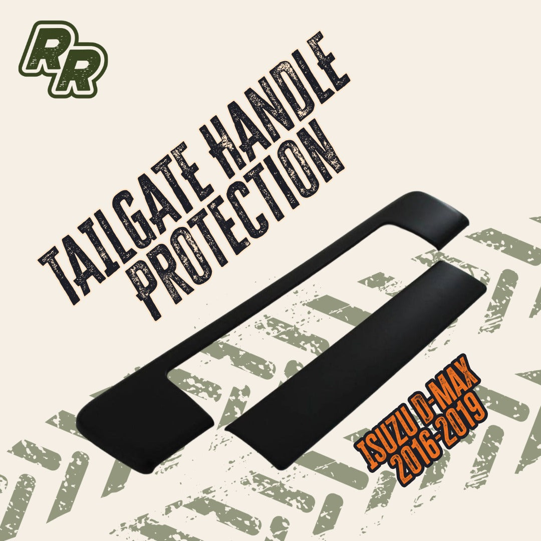 Isuzu D-Max 2016-2019 Tailgate Handle Protection - Premium Quality