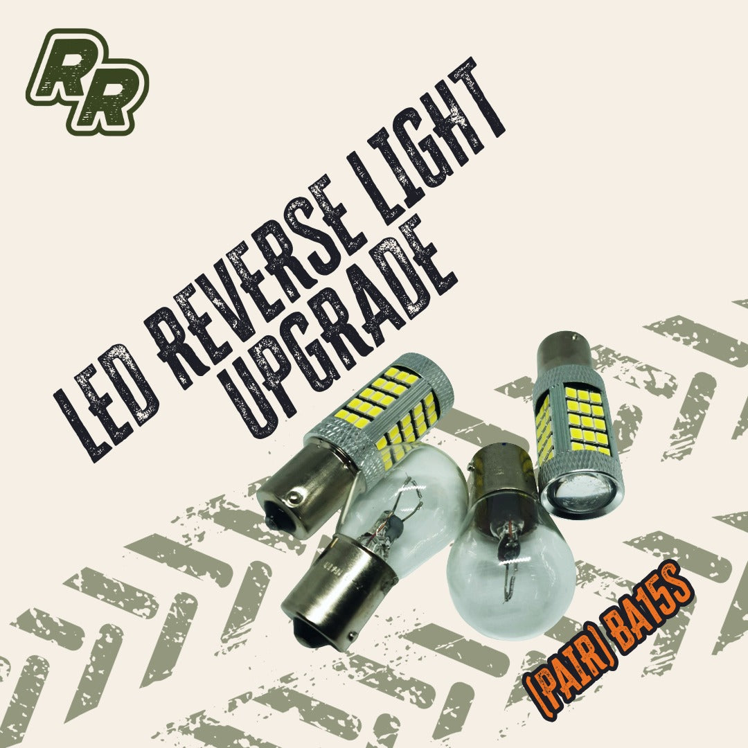 LED REVERSE LIGHT UPGRADE (PAIR) BA15S