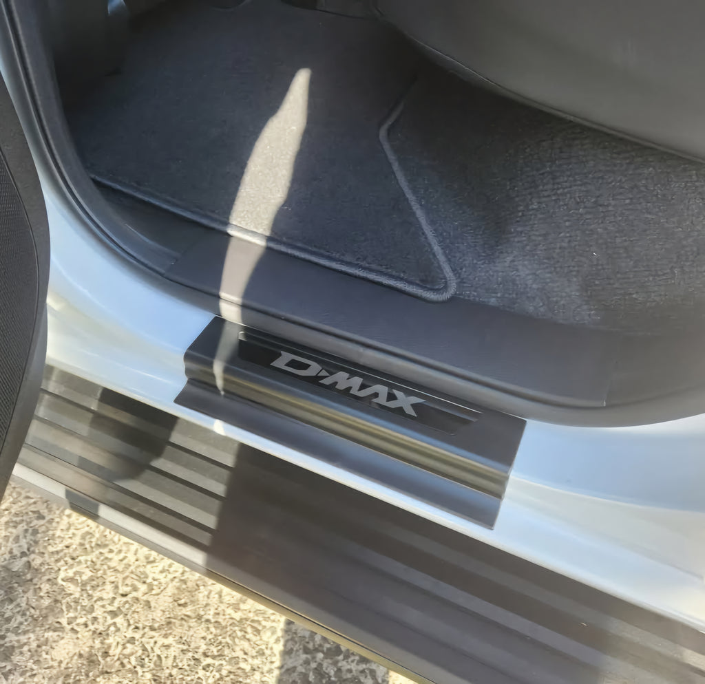 ISUZU D-MAX Premium Door Sill Scuff Plates Suit 08/2020-2026