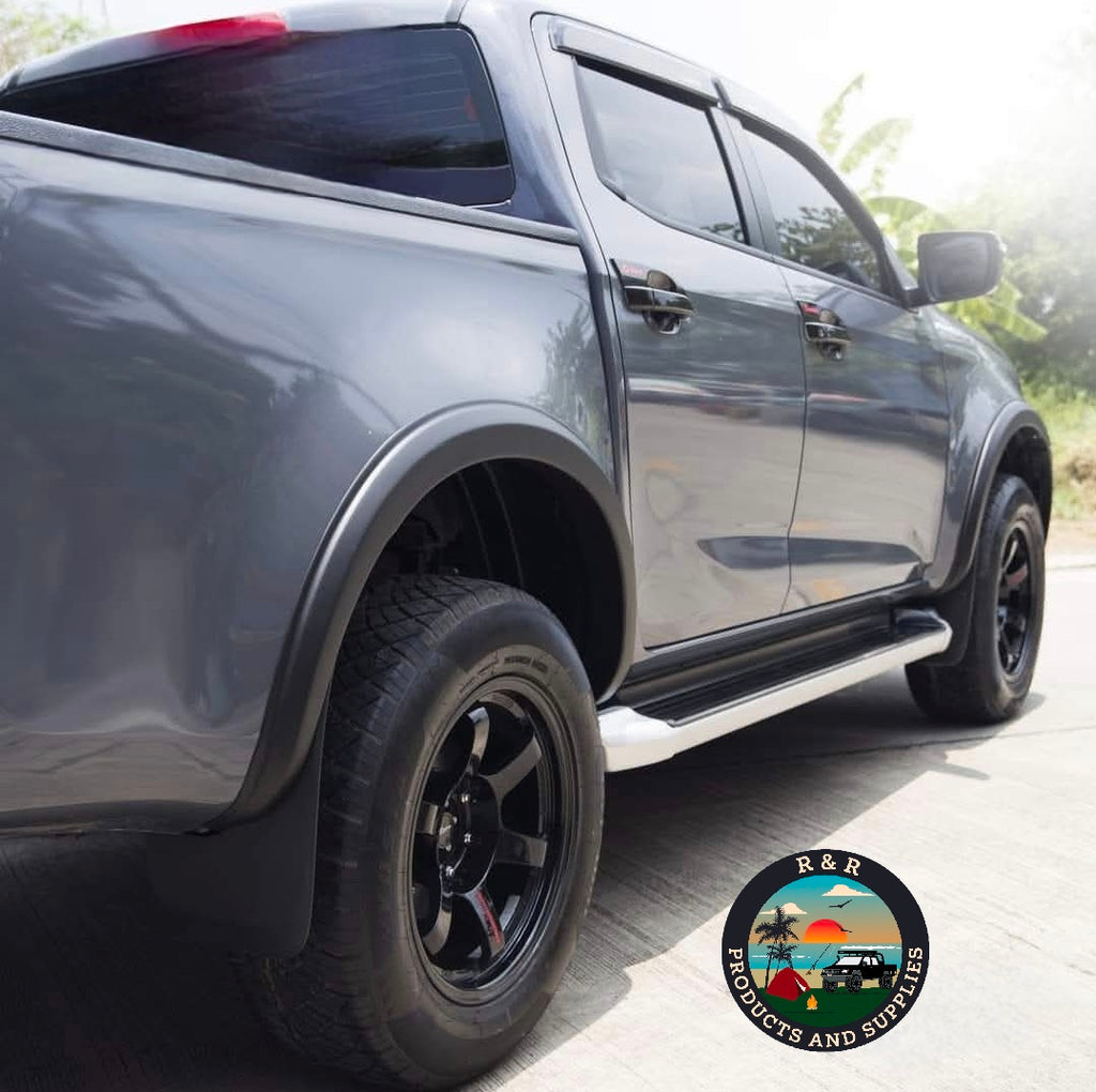 Slimline Fender Flare (Matte Black) D-Max 2024/2026 Dual Cab/ Space Cab