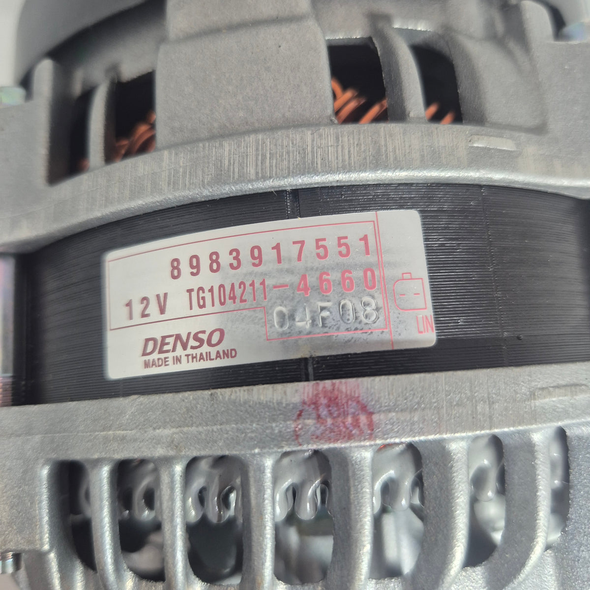 Alternator for Mazda BT-50, Isuzu D-Max, Isuzu Mu-X (2021-2025) 3.0L