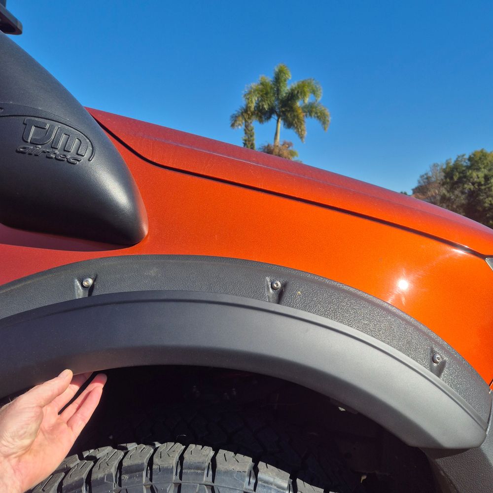 FENDER FLARE KIT (SLIMLINE DESIGN) to suit 2020-2023 Isuzu D-Max