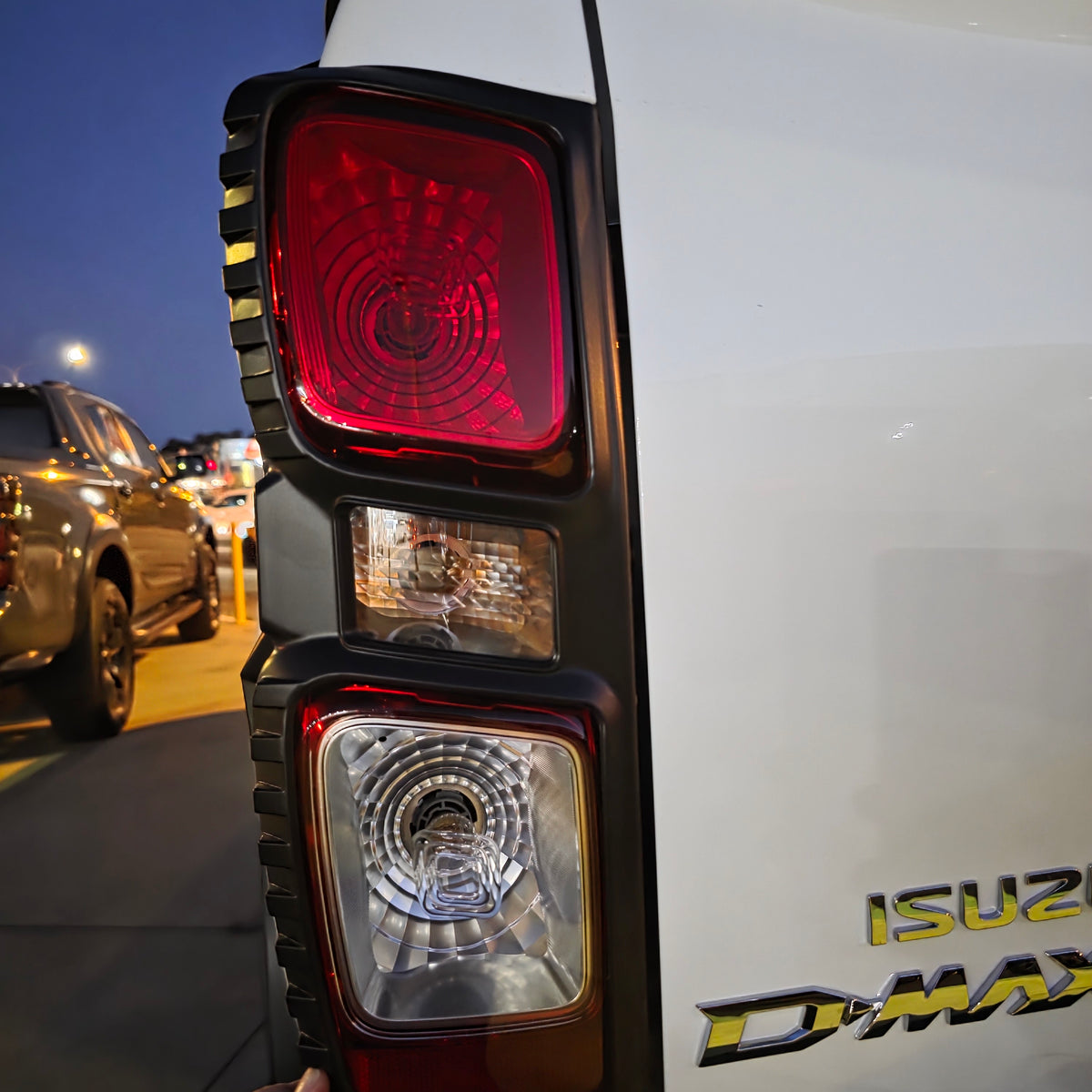 TAIL LIGHT SURROUNDS (LS-U & X-Terrain & new X-Rider models) to suit 08/2020-2023 Isuzu D-Max