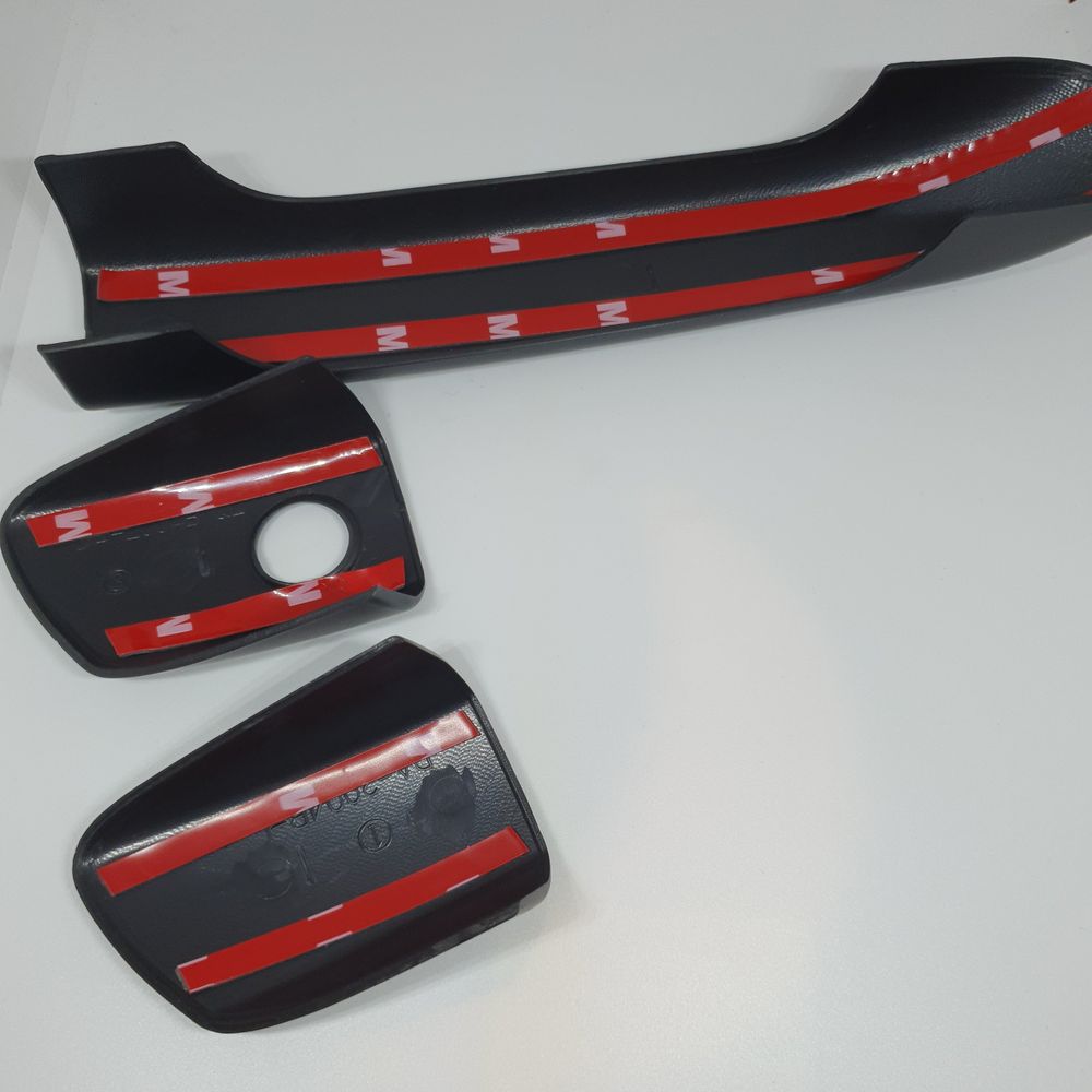DOOR HANDLE COVERS to suit 2021-2025 Isuzu D-Max, Isuzu Mu-X & Mazda BT-50     (Without Keyless Entry)