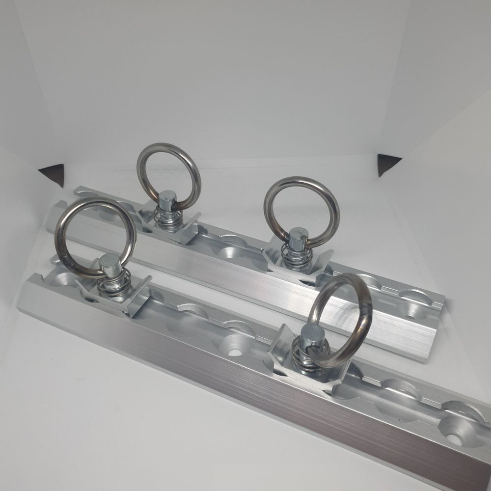 Aluminium Anchor Tracks & Tie Down Rings