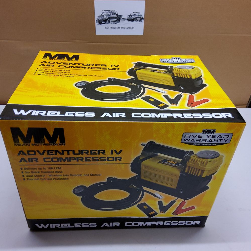 MEAN MOTHER ADVENTURER 4 HEAVY DUTY 12V AIR COMPRESSOR (H)