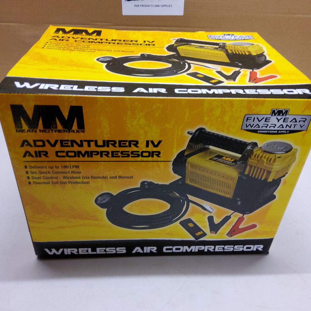 MEAN MOTHER ADVENTURER 4 HEAVY DUTY 12V AIR COMPRESSOR (H)