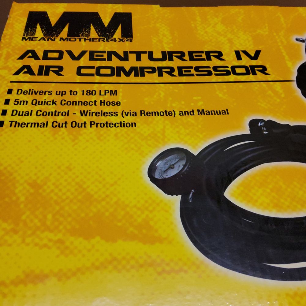 MEAN MOTHER ADVENTURER 4 HEAVY DUTY 12V AIR COMPRESSOR (H)
