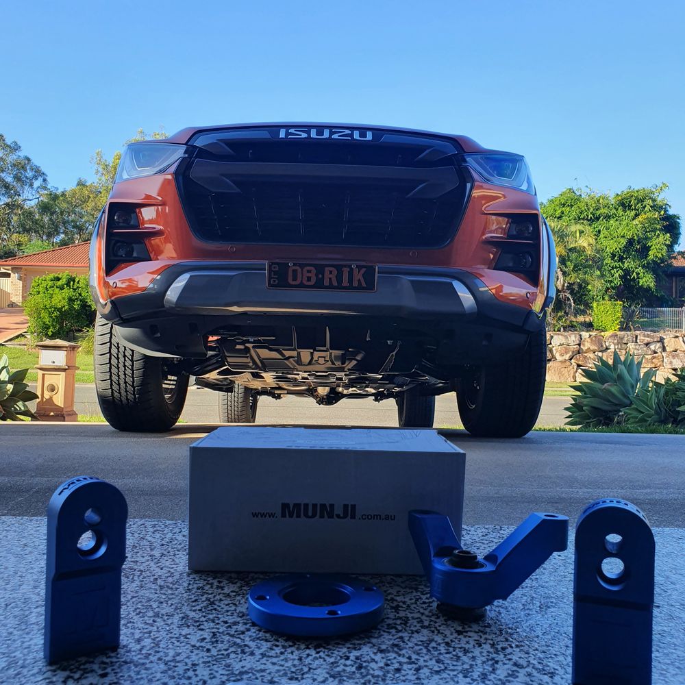 MUNJI DIFF DROP RELOCATION to suit 2020-2021 Isuzu D-Max & Mazda BT-50 (4JJ3 engine)