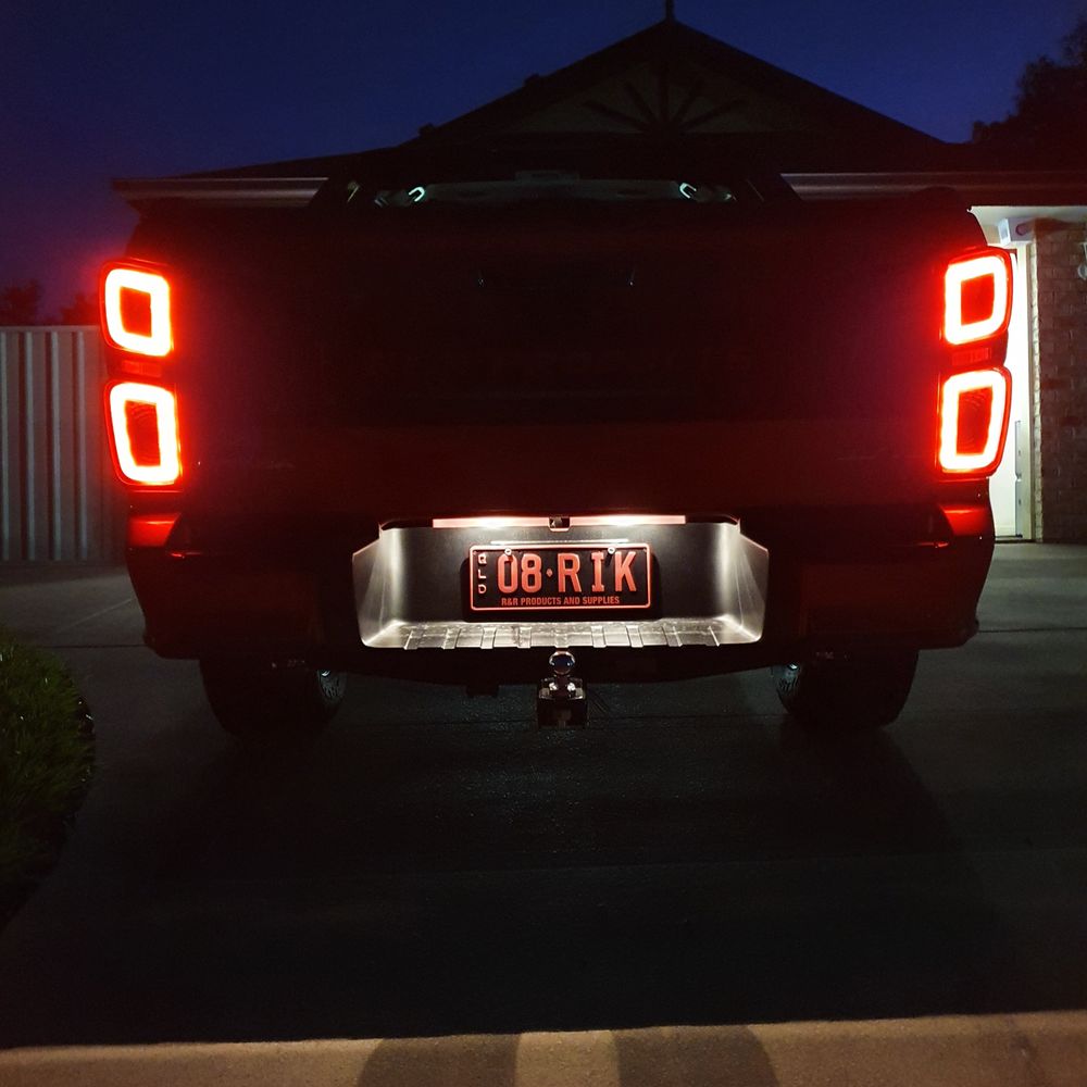 TAIL LIGHT SURROUNDS (LS-U & X-Terrain & new X-Rider models) to suit 08/2020-2023 Isuzu D-Max