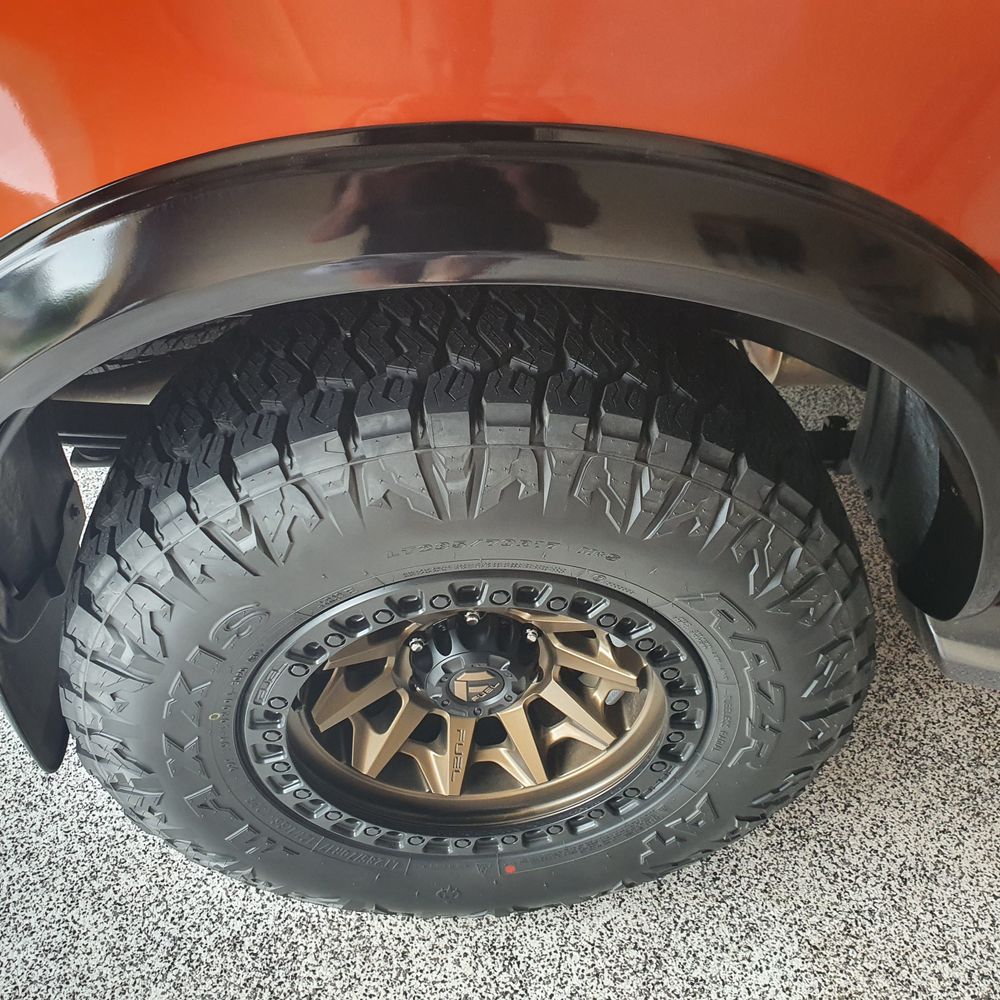 FENDER FLARE KIT (SLIMLINE DESIGN) to suit 2020-2023 Isuzu D-Max