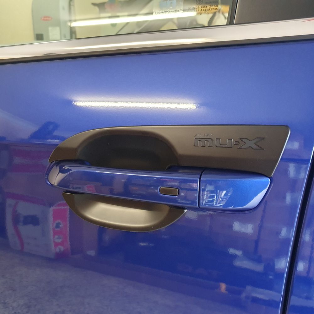 ISUZU Mu-X DOOR HANDLE CUP PROTECTION COVERS to suit 2021-2026