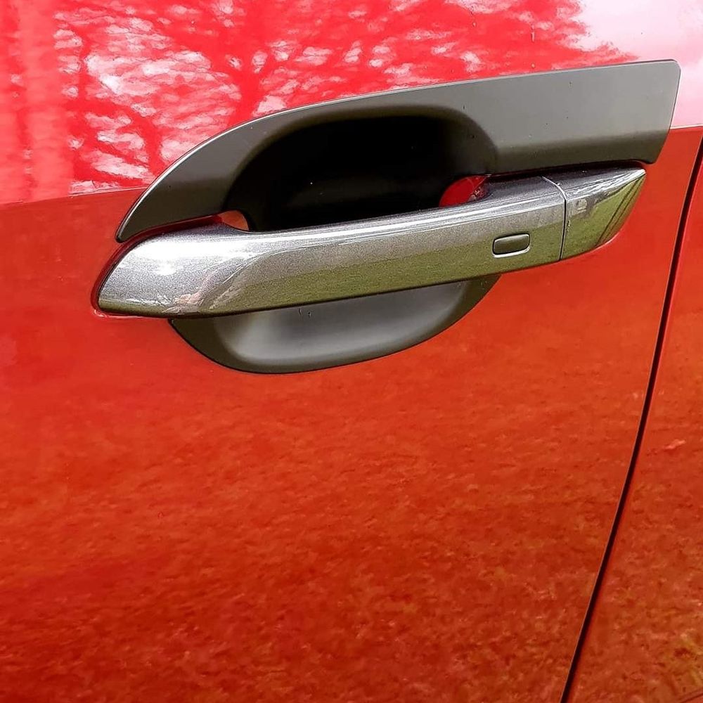 ISUZU D-MAX DOOR HANDLE CUP PROTECTION COVERS to suit 2021-2026