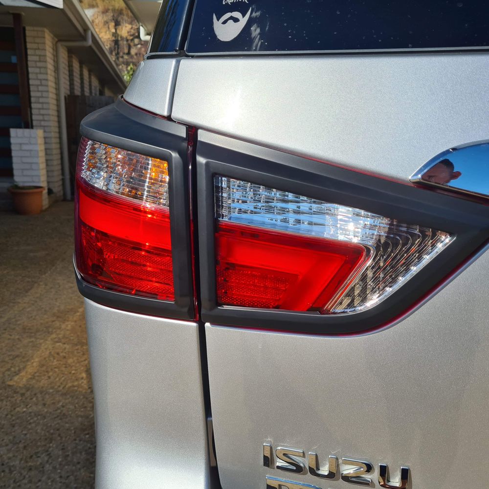 TAIL LIGHT SURROUNDS to suit 2017 Isuzu Mu-X